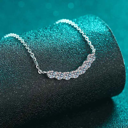 1.4 Carat Moissanite 925 Sterling Silver Necklace