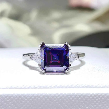 3 Carat Moissanite 925 Sterling Silver Ring