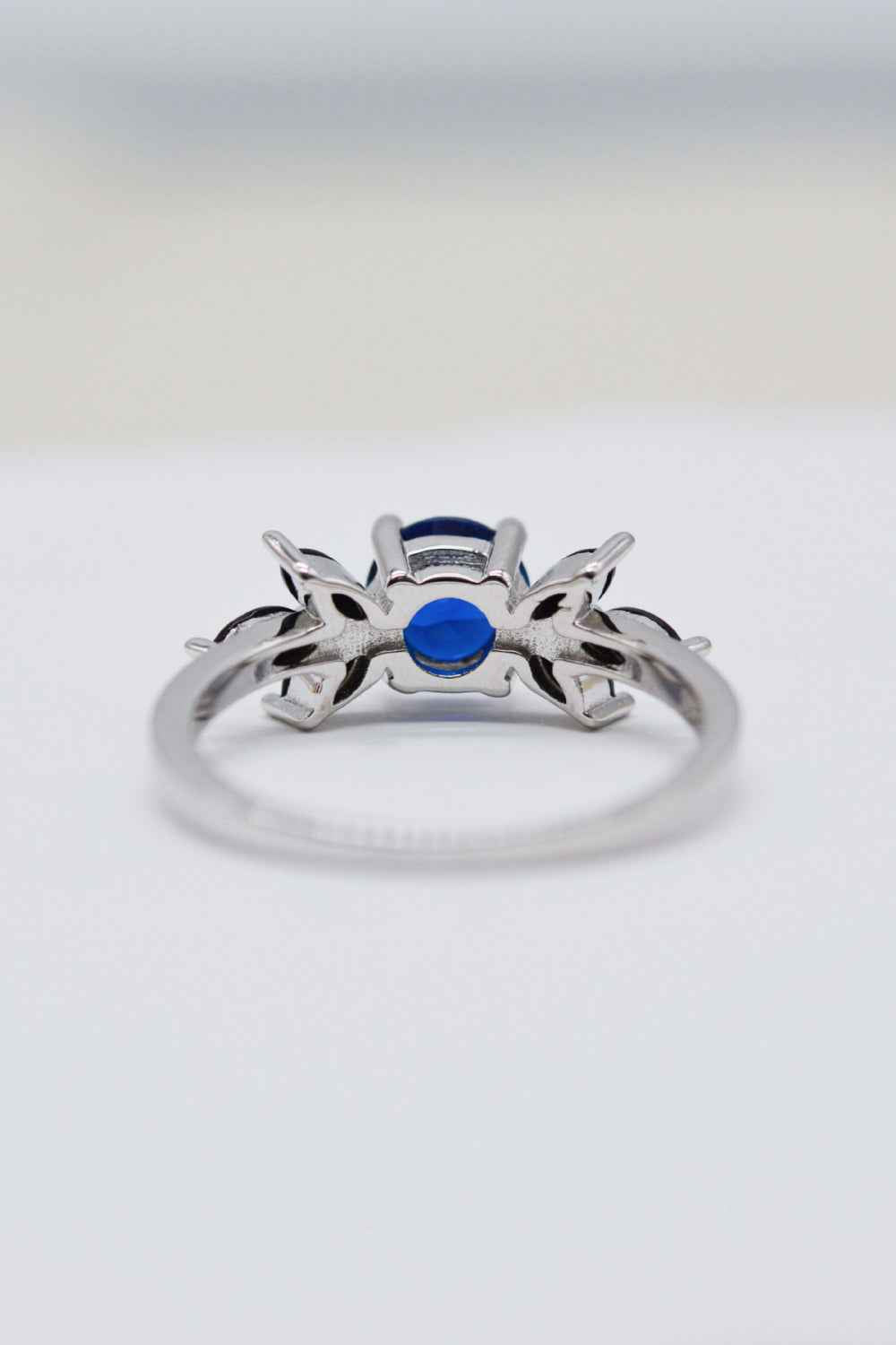 Spinel Zircon Leaf Ring