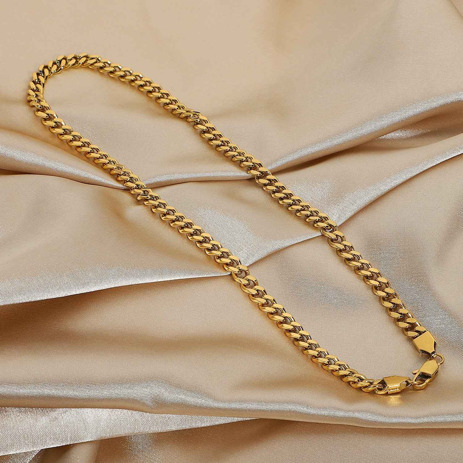 Gold Plated Stainless Steel Necklace