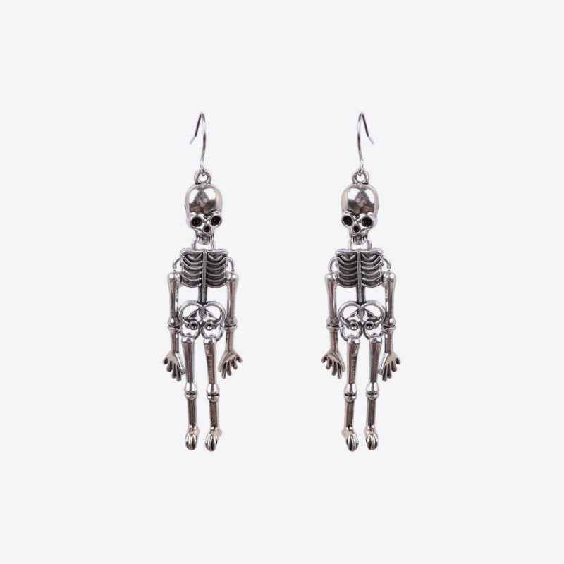 Skeleton Alloy Earrings