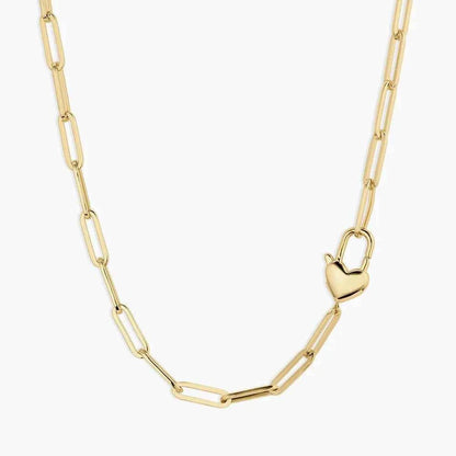 Titanium Steel Heart Shape Necklace