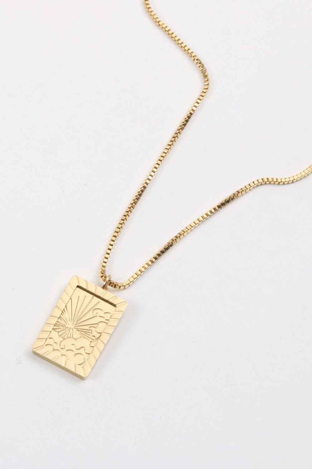Stainless Steel 18K Gold-Plated Necklace