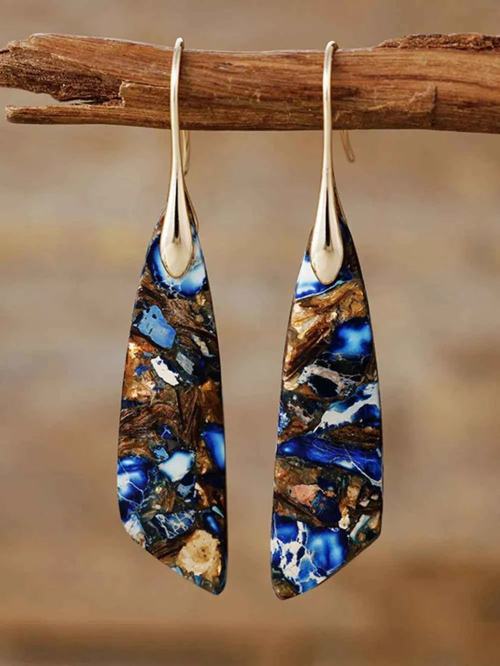 Geometrical Shape Dangle Earrings