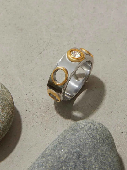 Two-Tone Cutout Ring