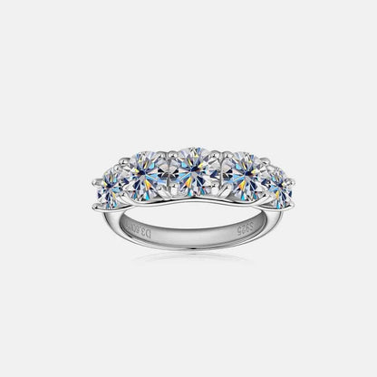 3.6 Carat Moissanite 925 Sterling Silver Ring