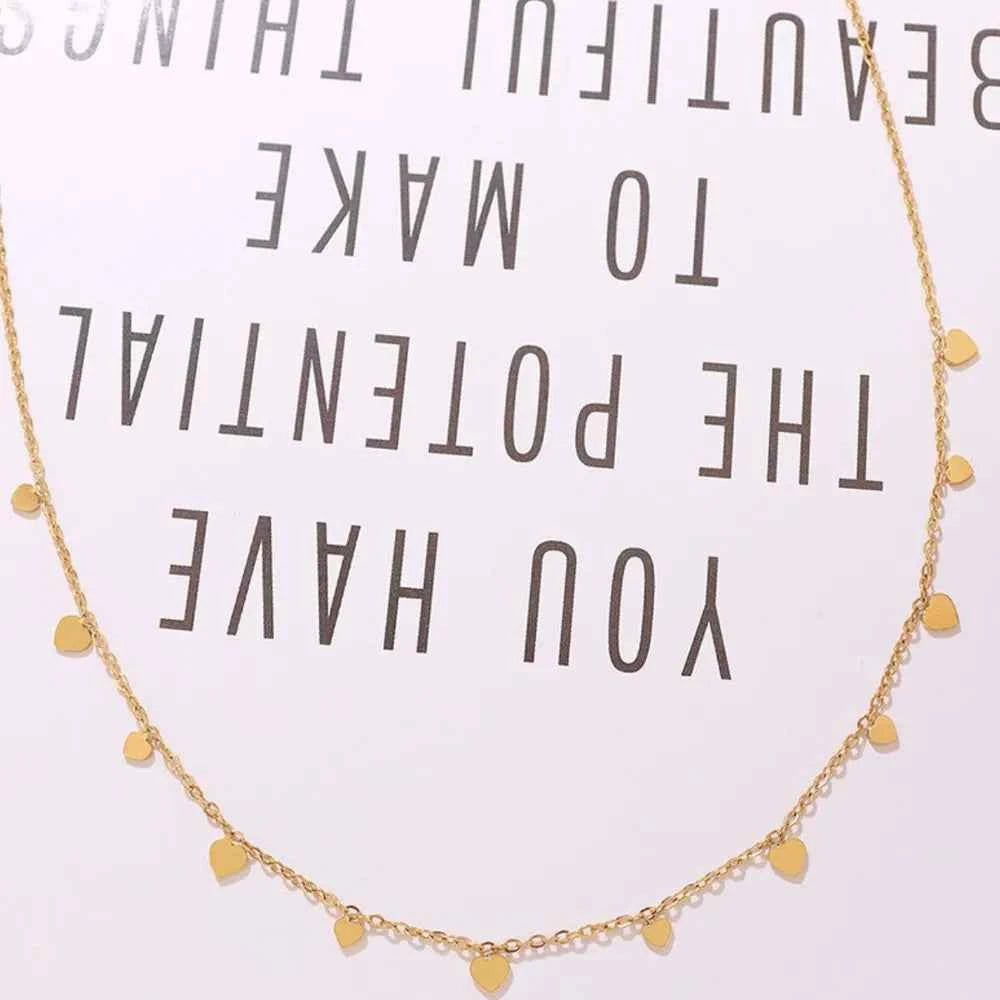 Titanium Steel Charm Necklace