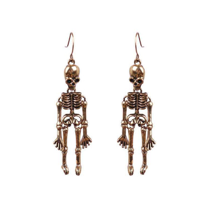 Skeleton Alloy Earrings