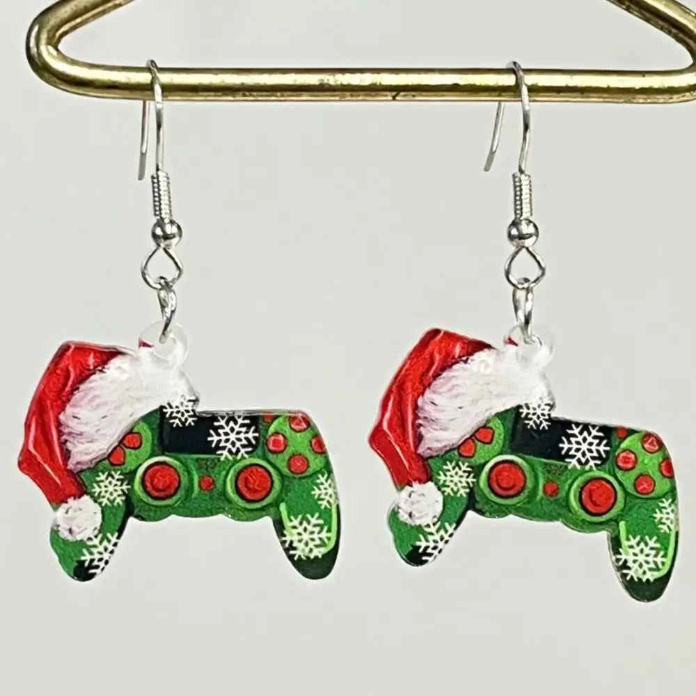 Geometric Shape Acrylic Dangle Earrings