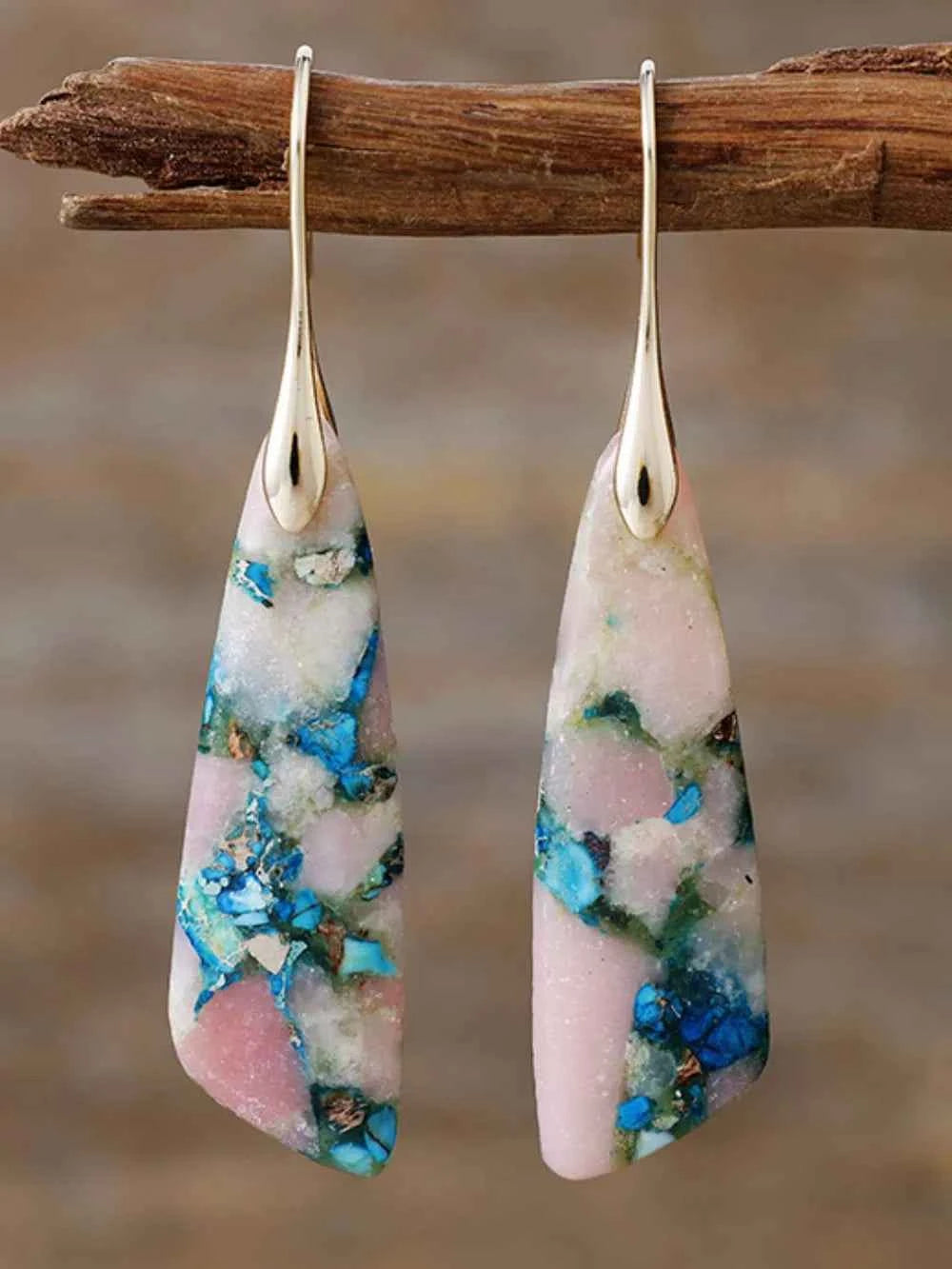 Geometrical Shape Dangle Earrings