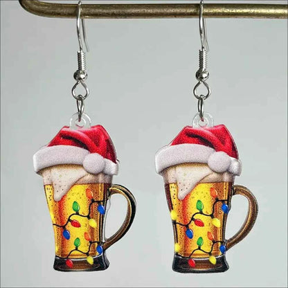 Geometric Shape Acrylic Dangle Earrings