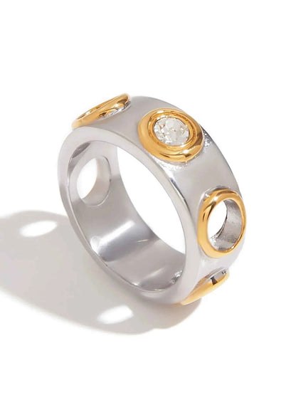 Two-Tone Cutout Ring