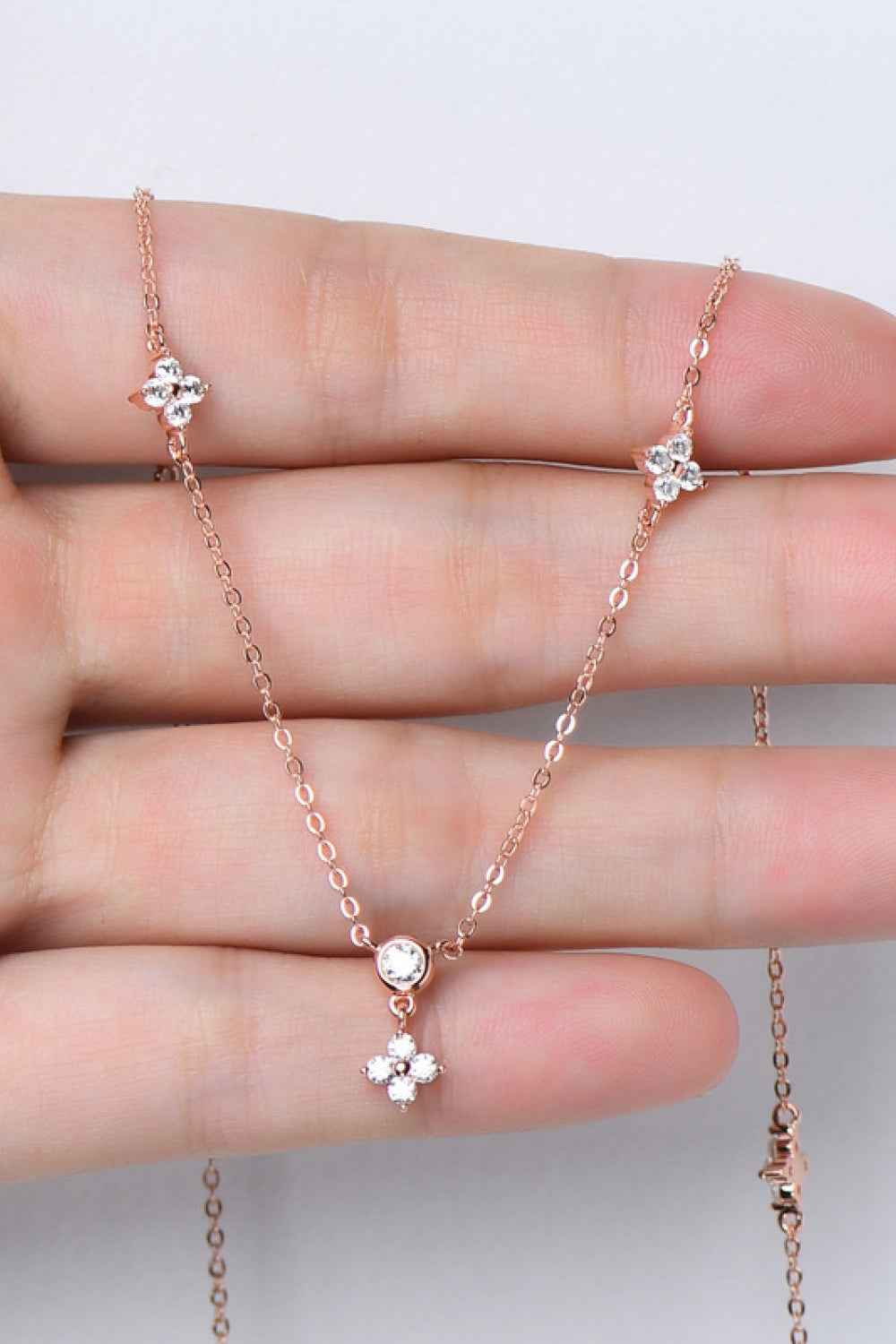 Moissanite 925 Sterling Silver Necklace