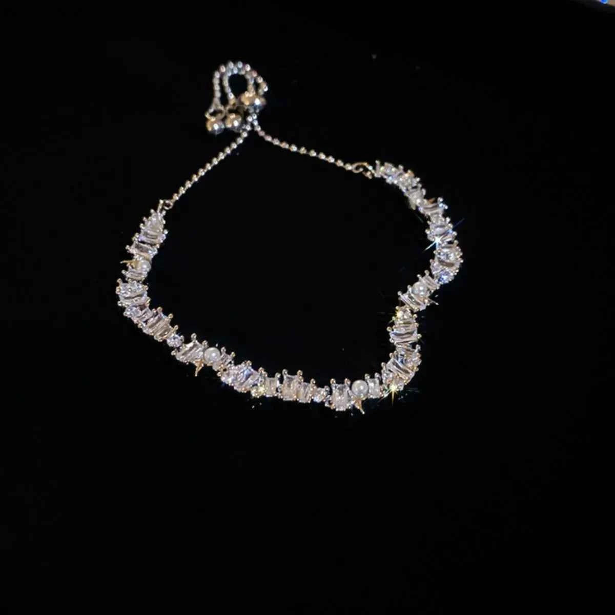 Copper Zircon Bracelet