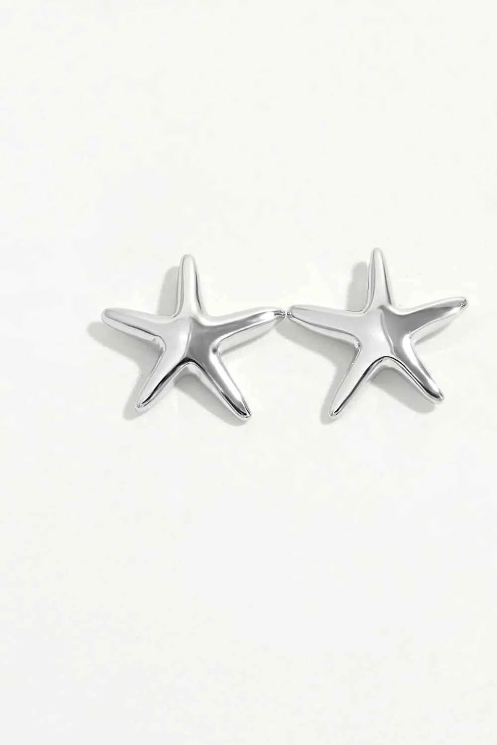 925 Sterling Silver Star Stud Earrings