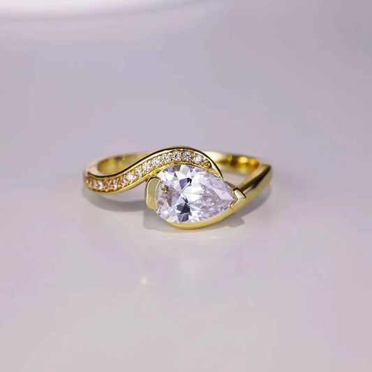 1.5 Carat Moissanite 925 Sterling Silver Ring
