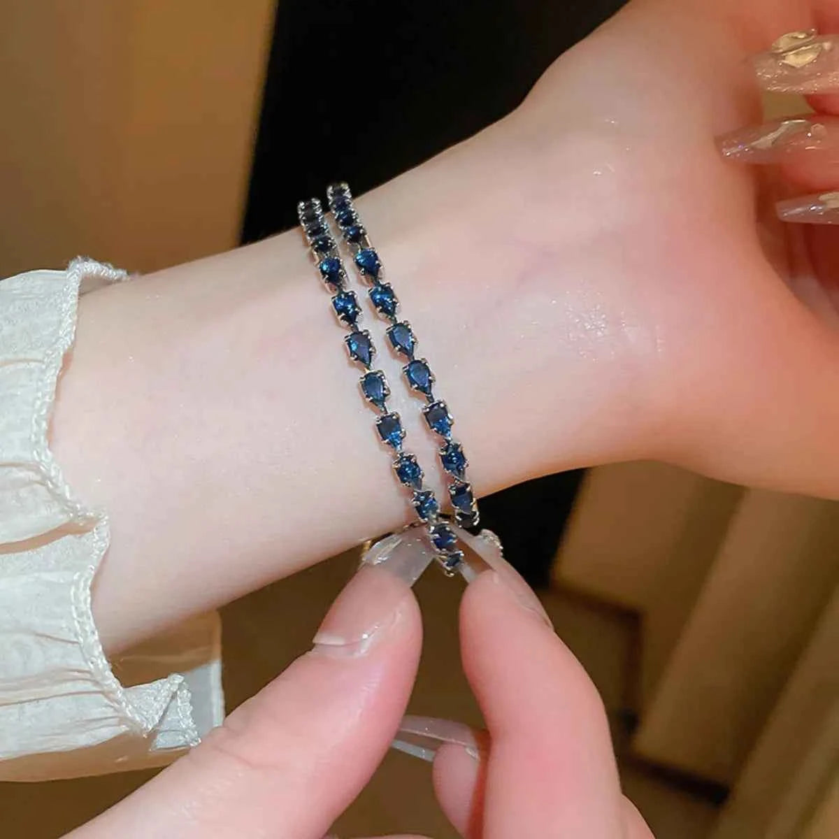Alloy Zircon Bracelet