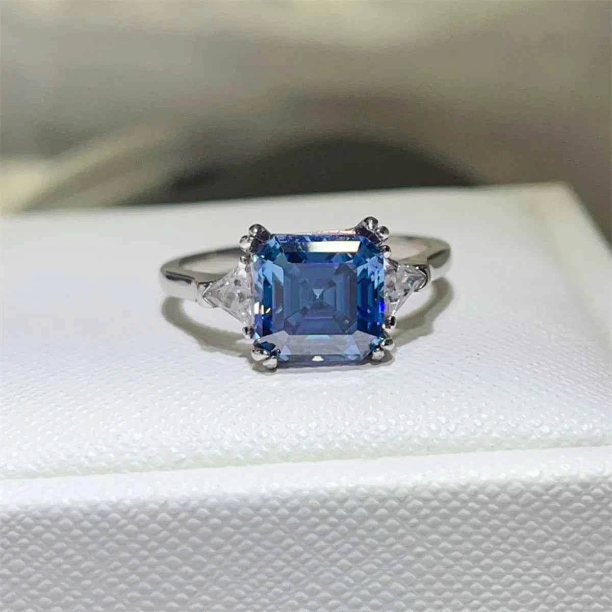 3 Carat Moissanite 925 Sterling Silver Ring