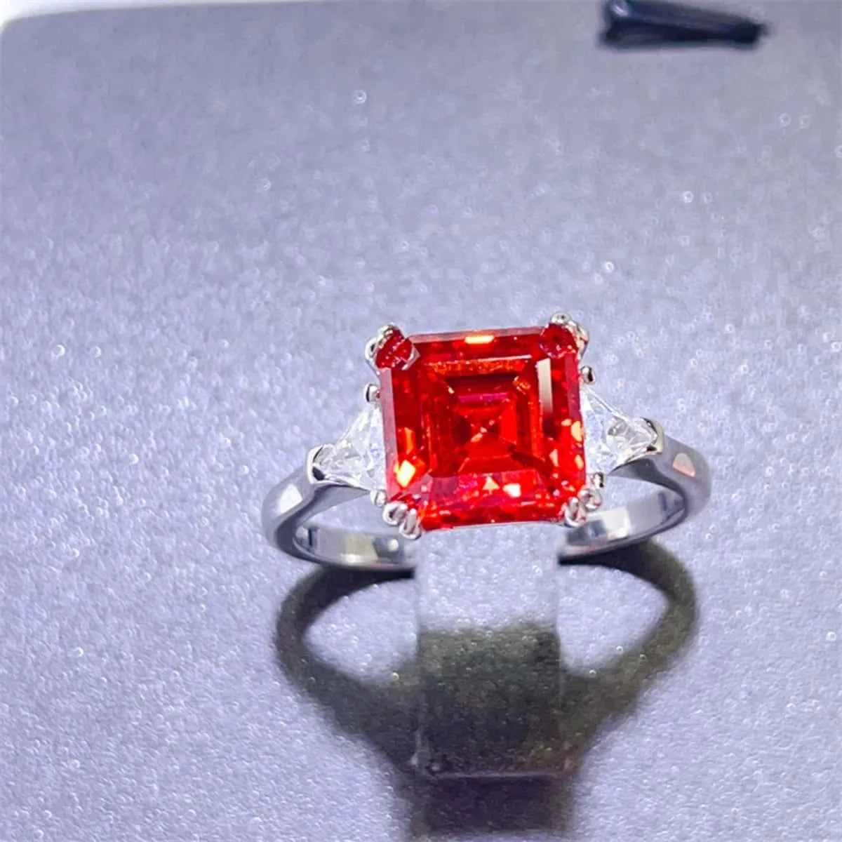 3 Carat Moissanite 925 Sterling Silver Ring