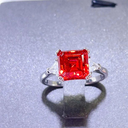 3 Carat Moissanite 925 Sterling Silver Ring