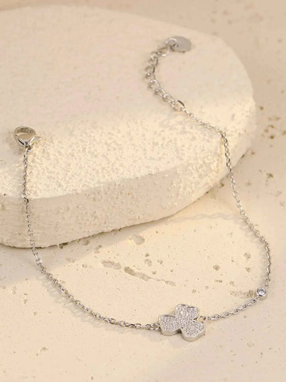 Stainless Steel Zircon Bracelet