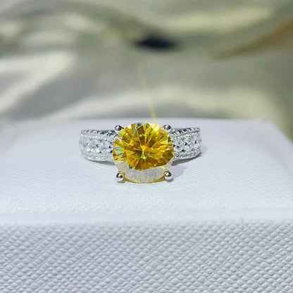 3 Carat Moissanite 925 Sterling Silver Ring