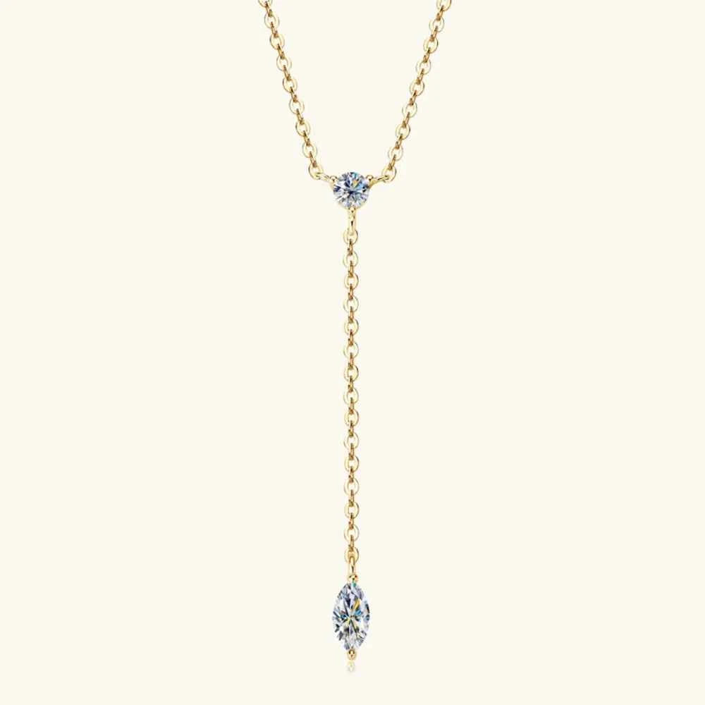 Moissanite 925 Sterling Silver Necklace