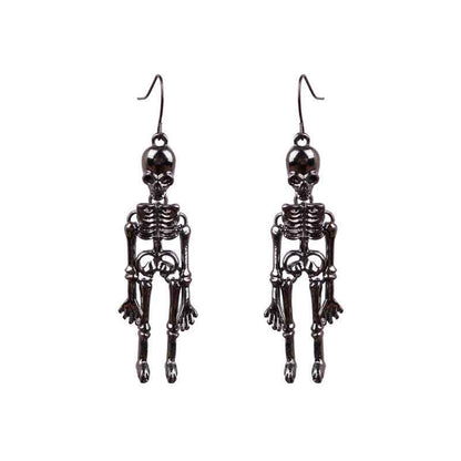 Skeleton Alloy Earrings