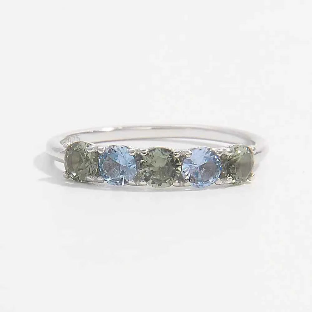 925 Sterling Silver Rhinestone Ring
