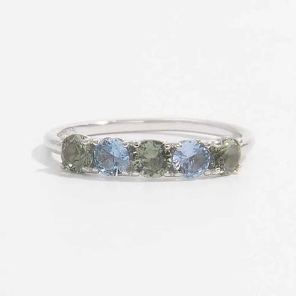 925 Sterling Silver Rhinestone Ring