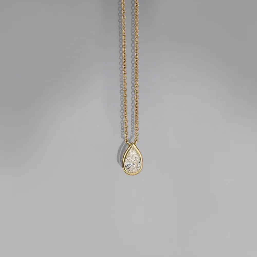 18K Gold-Plated Stainless Steel Pendant Necklace