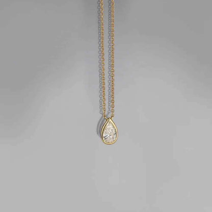 18K Gold-Plated Stainless Steel Pendant Necklace