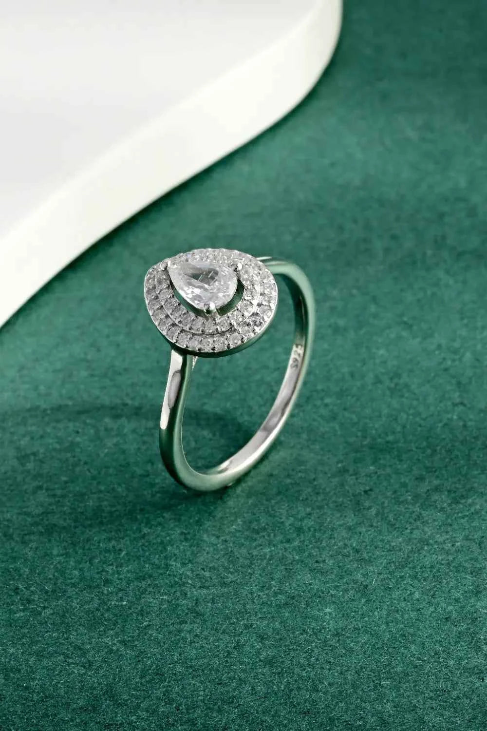 925 Sterling Silver Inland Zircon Ring