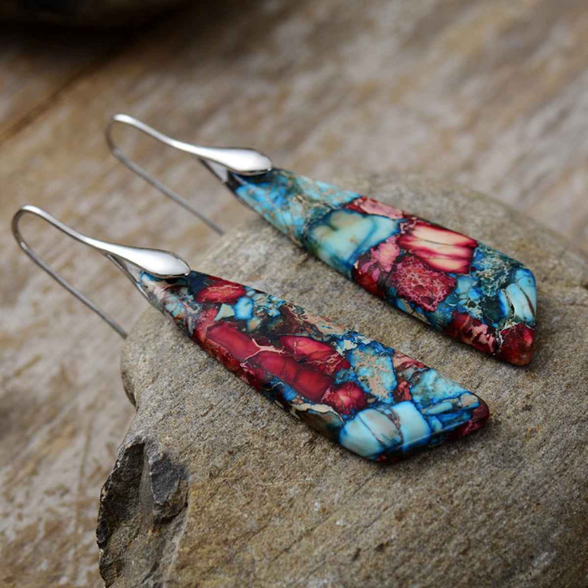 Geometrical Shape Dangle Earrings