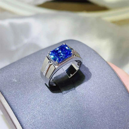 2 Carat Moissanite 925 Sterling Silver Ring