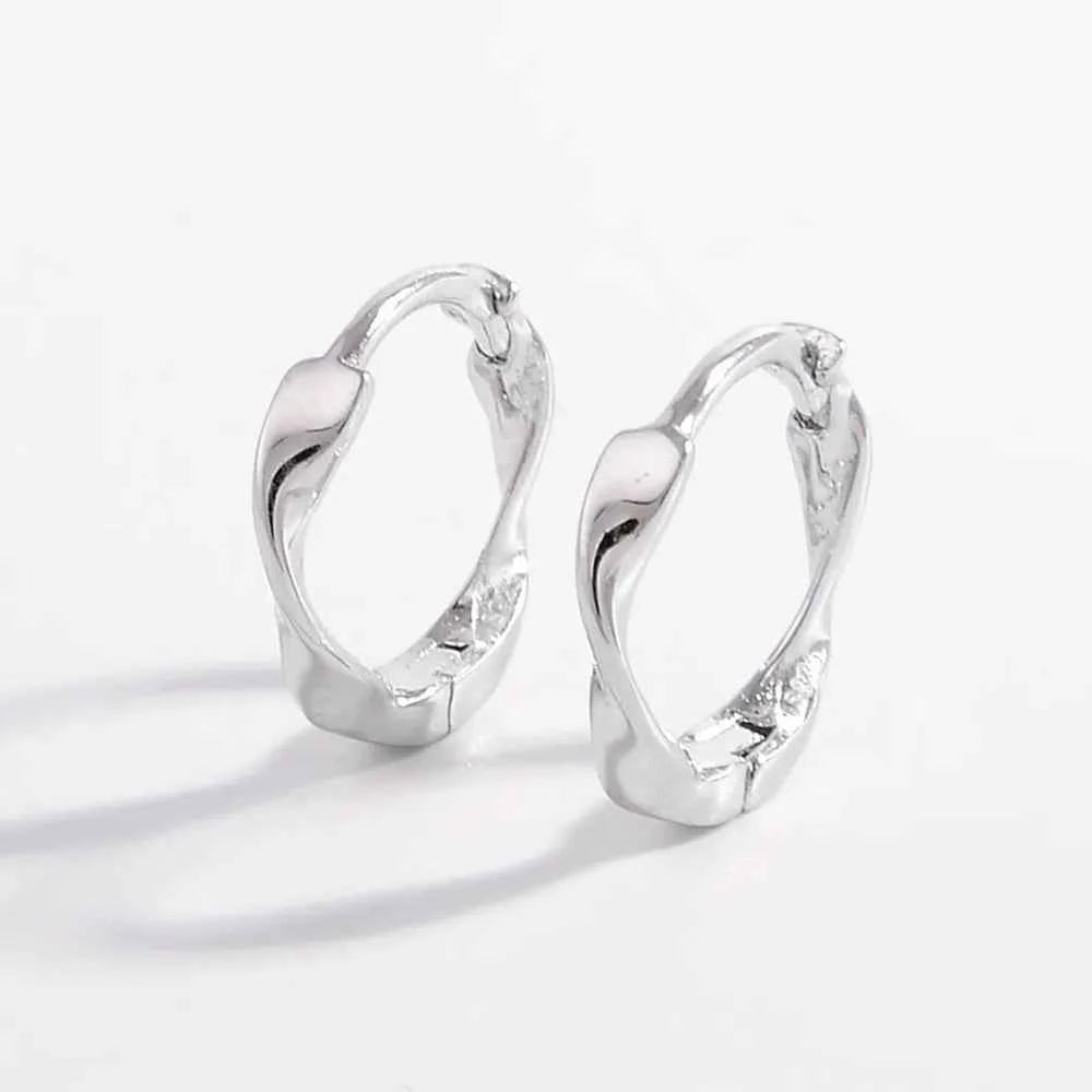 925 Sterling Silver Hoop Earrings