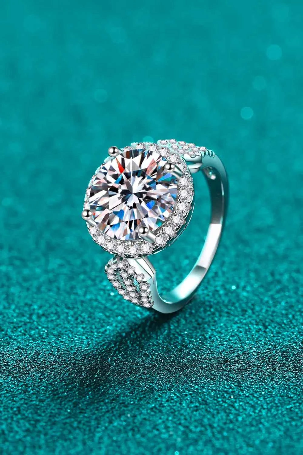 5 Carat Moissanite 925 Sterling Silver Ring