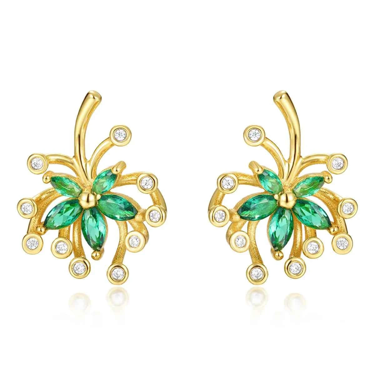 925 Sterling Silver Moissanite Stud Earrings