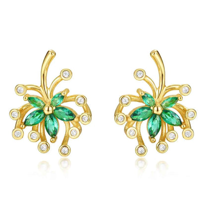 925 Sterling Silver Moissanite Stud Earrings