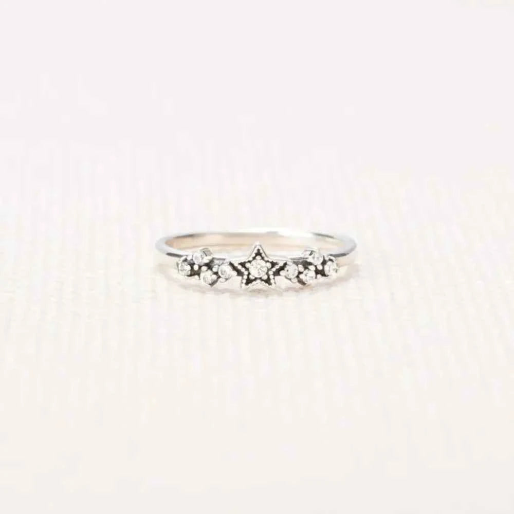925 Sterling Silver Star Ring