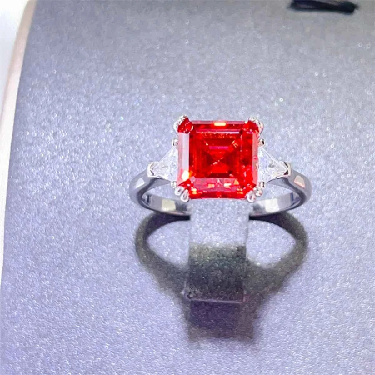 3 Carat Moissanite 925 Sterling Silver Ring