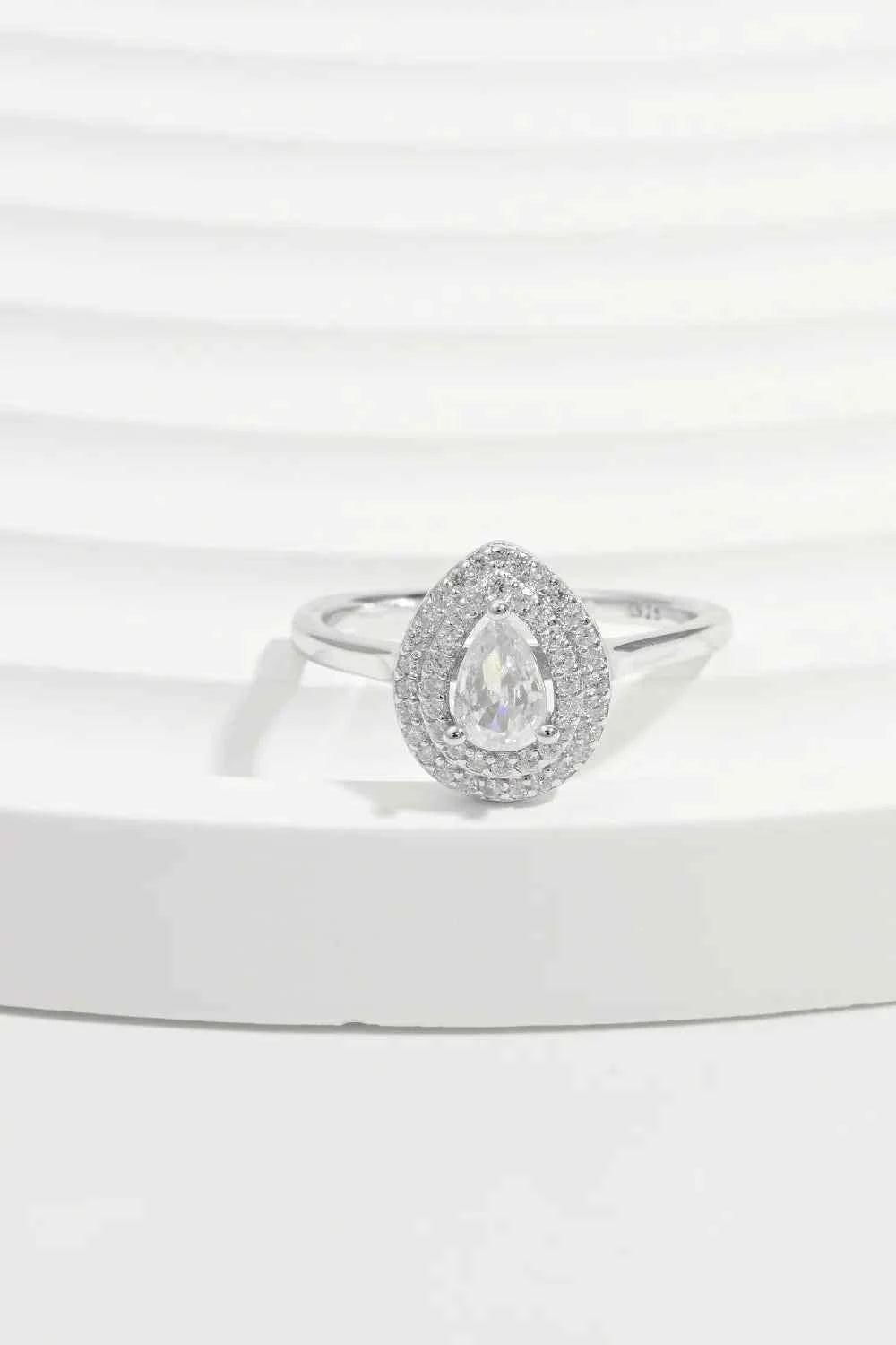925 Sterling Silver Inland Zircon Ring