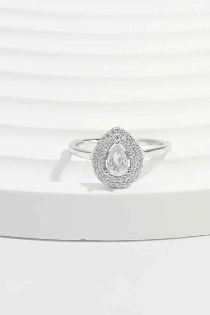 925 Sterling Silver Inland Zircon Ring