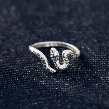 925 Sterling Silver Snake Ring