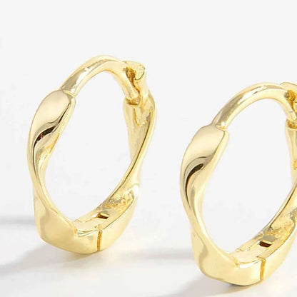 925 Sterling Silver Hoop Earrings
