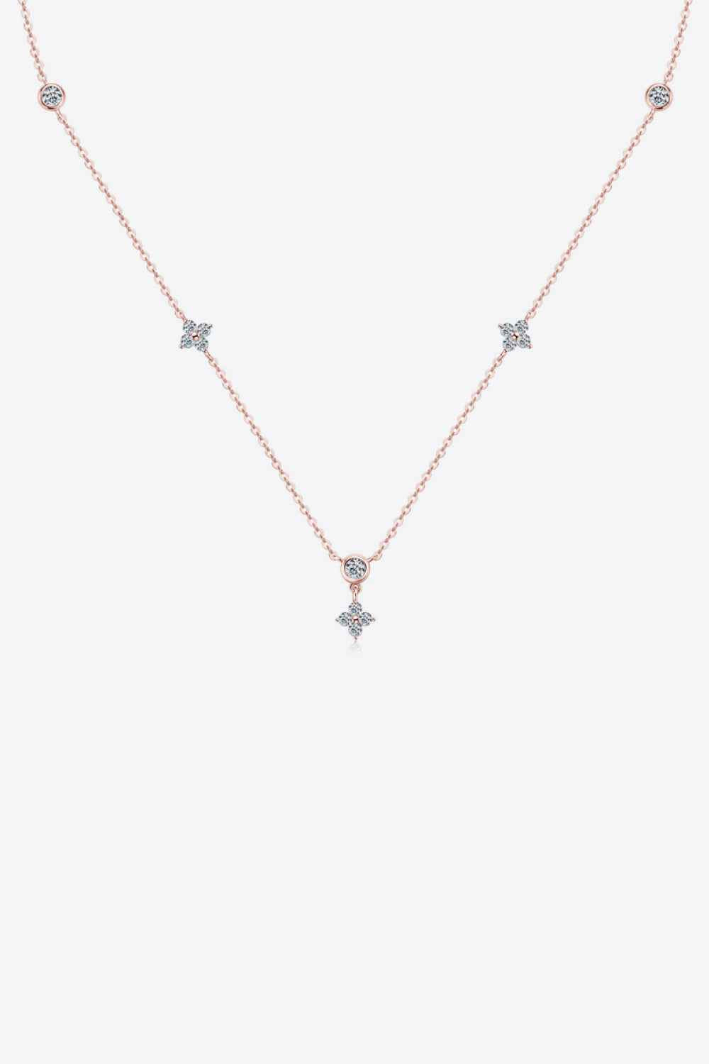 Moissanite 925 Sterling Silver Necklace