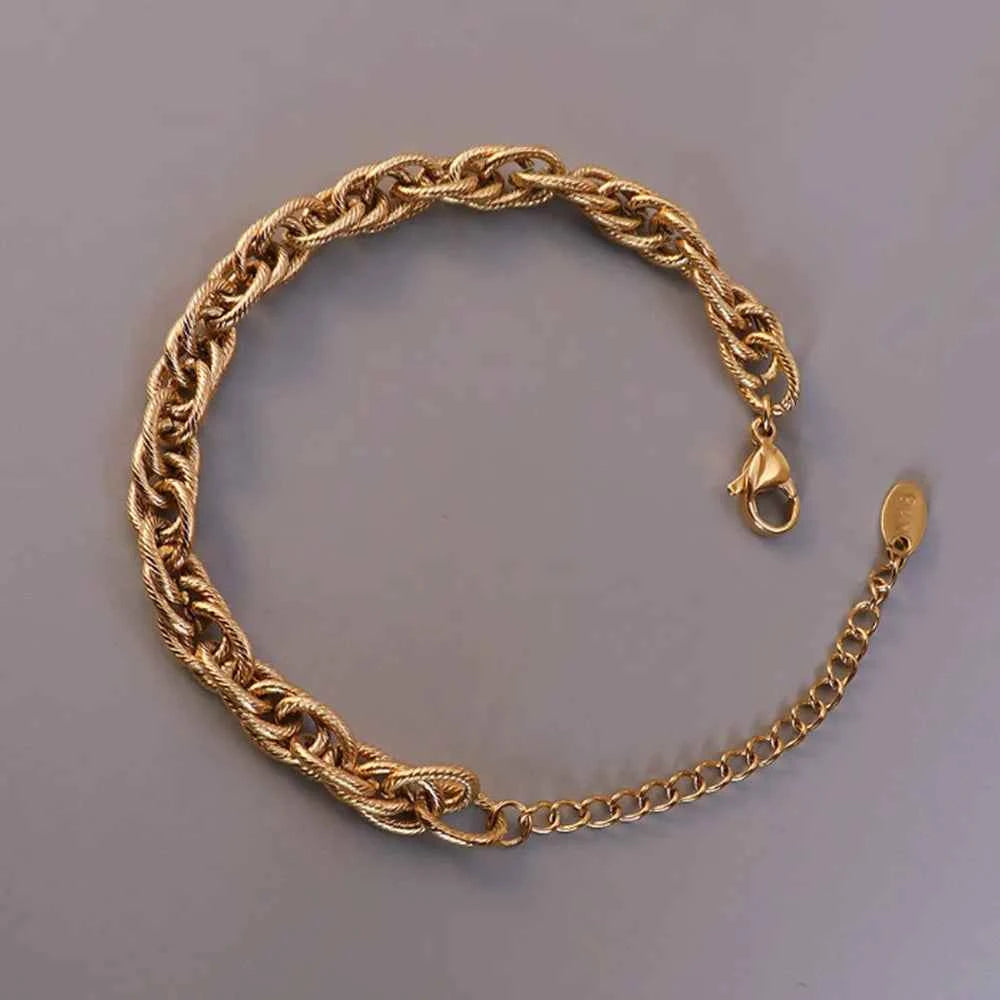 Titanium Steel Chain Bracelet