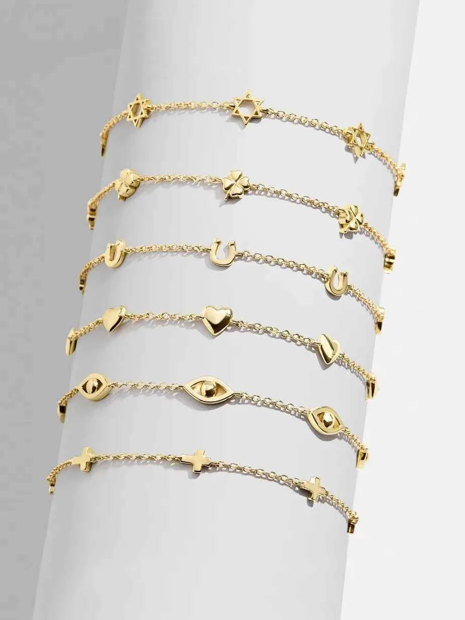 18K Gold-Plated Titanium Steel Bracelet