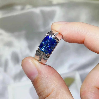 2 Carat Moissanite 925 Sterling Silver Ring