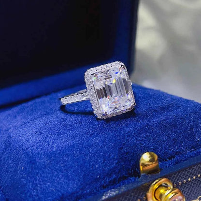 5 Carat Moissanite 925 Sterling Silver Ring